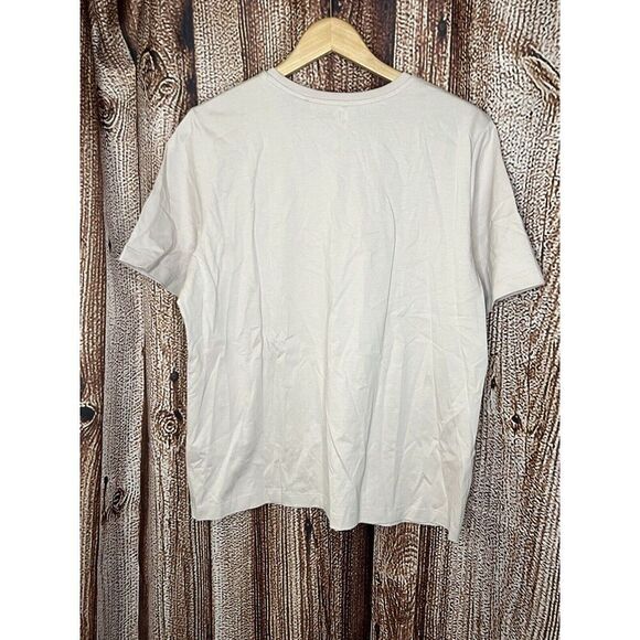 Uniqlo Womens Short Sleeve Crew Neck T-shirt Size XL NWT Supima Cotton 10 Pink - Picture 2 of 3